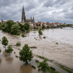 Hochwasser an Donau und Iller